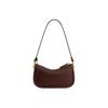 Coach Waverly 24 Logo Pebble Leather Shoulder Bag Women Shoulder Bag Maple-Brown CCC36-B4MPL