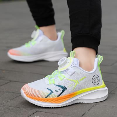 Boys Breathable Mesh Surface Non-slip Running Shoes New Shock-absorbing Track and Field Sports Shoes for Young Students