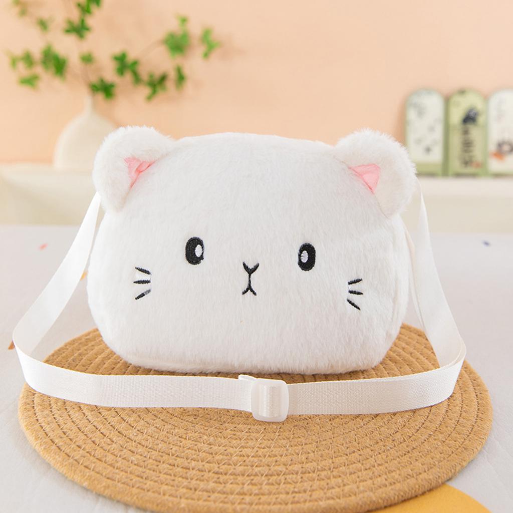 Cute Plush Bag For Girls, Single-shoulder Bag, Children's Cartoon Crossbody Bag