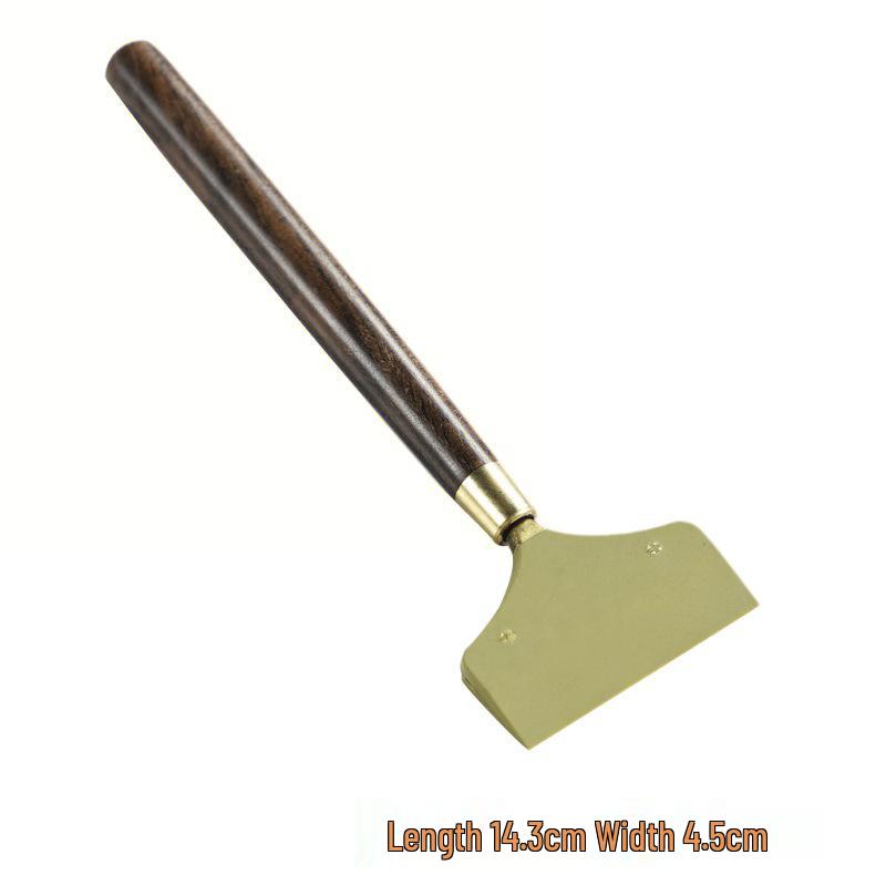 Ebony Silicone Tea Tray Scraper and Brush for Gongfu Tea Ceremony