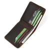Leather Short Wallet Card Holder Men Male Vintage Short Purse for Credit Card Id Card Bifold Wallets Wholesale Card Purse Bifold