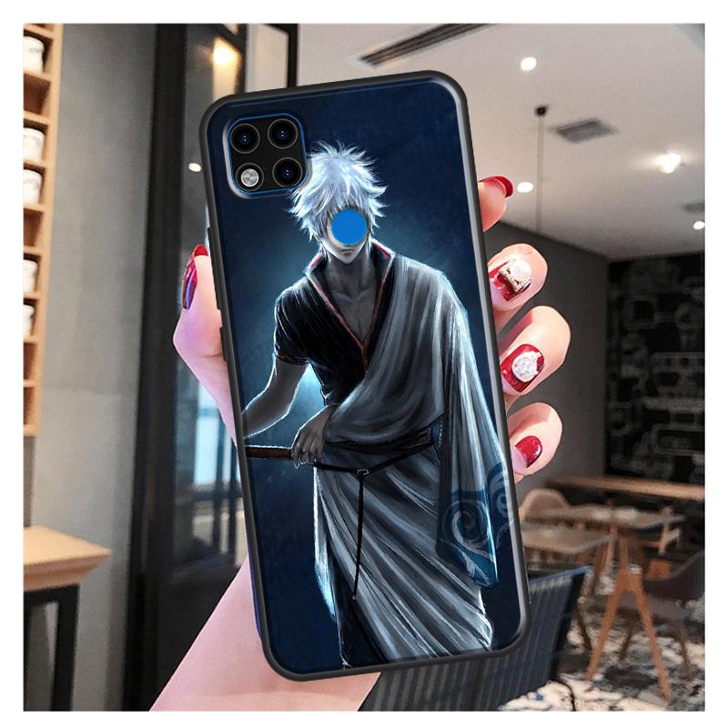 Gintama Gintoki Soft Case For Xiaomi Redmi Note 11 Pro Note 10 Pro Note 9 Pro 10S 9S 8T 9A 9C 9T Cover