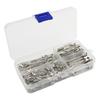 260pcs Silver & Nickel Safety Pins Set for DIY Jewelry & Clothing
