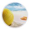 Summer Microfiber Beach Towel Palm Tree Sea Landscape Mat Toallas Hawaii Round Beach Bed Sheet Swimming Yoga Travel Bath Towels