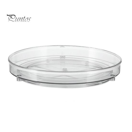 

Поворотный стол для хранения, вращающийся на 360°, органайзер для хранения, прозрачный круглый ящик для хранения для кухни, ванной комнаты, шкафа L