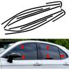 Blackout Stickers Chrome Delete Car Accessory Ethylene Based Material Stickers Blackout Stickers Bright Black Color