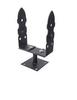 Adjustable Post Base 0-165Mm For Square Retro - Lbs Kw 160 R