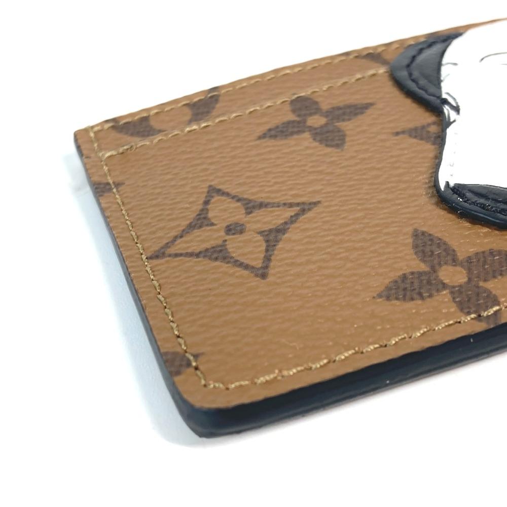 Louis Vuitton M83691 Monogram reverse Card Case Porte Cult-Simple Holder Unused