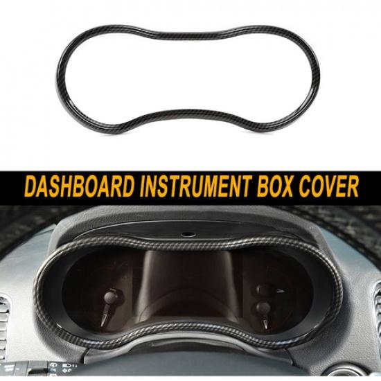 

Dashboard trument Box Cover Trim Bezels For Dodge Durango 2011+Carbon Fiber