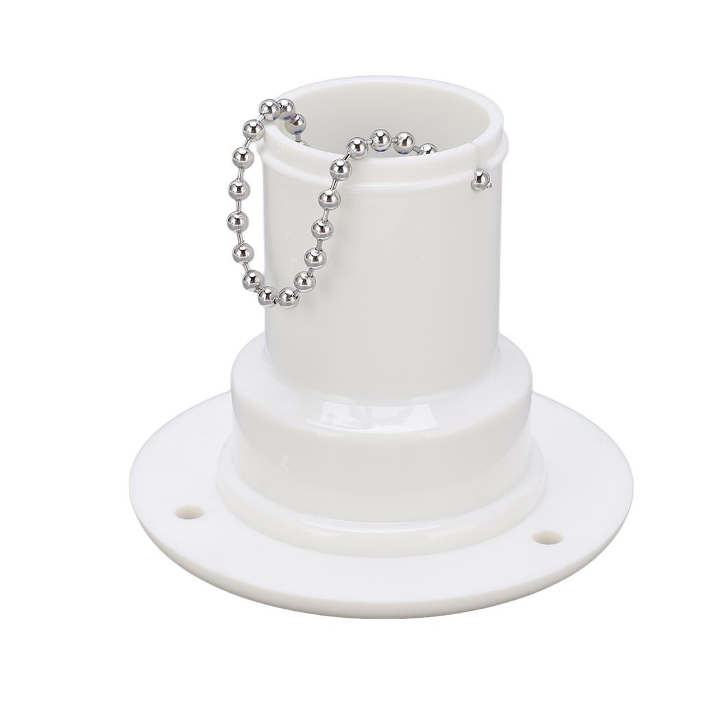 Boat Water Filler Yacht Fittings ABS Deck Water Filler Cap Fill Hatch Inlet for Marine Boat Yacht RVABS White