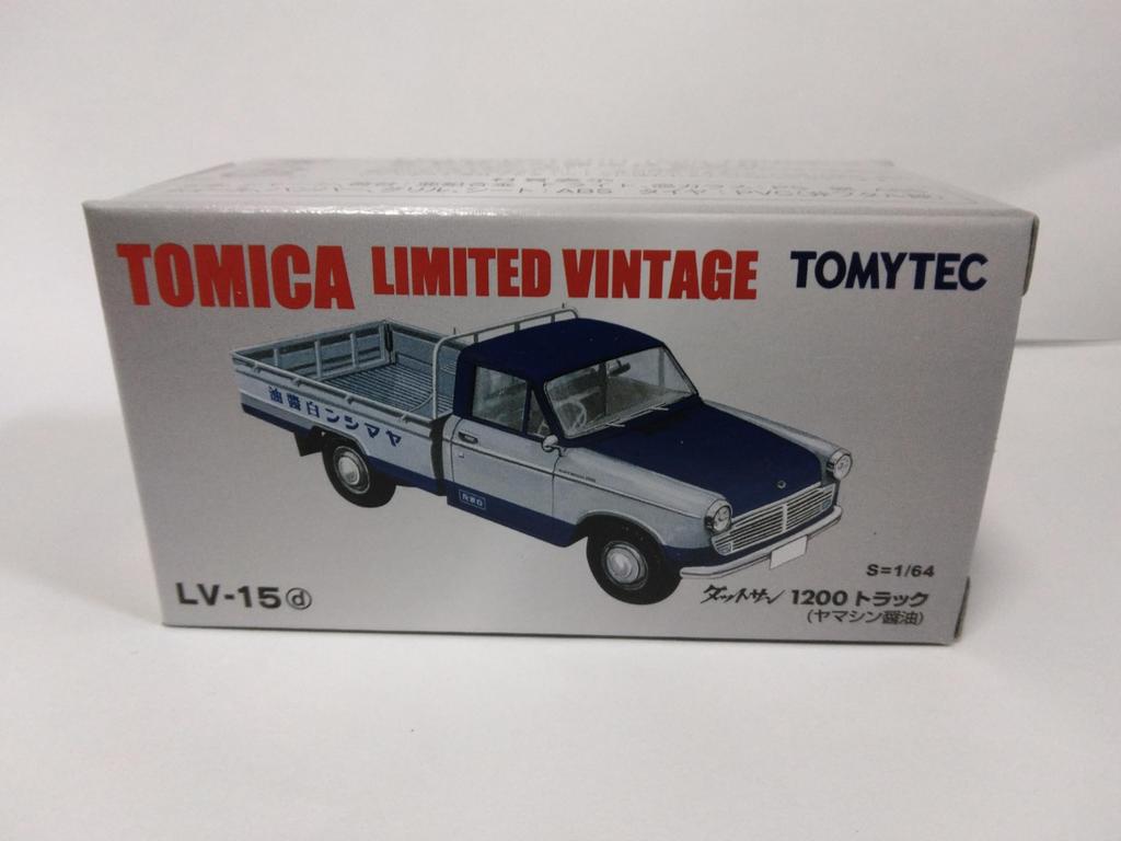 Tomica Limited Vintage LV-15d Datsun 1200 Yamashin Soy Sauce