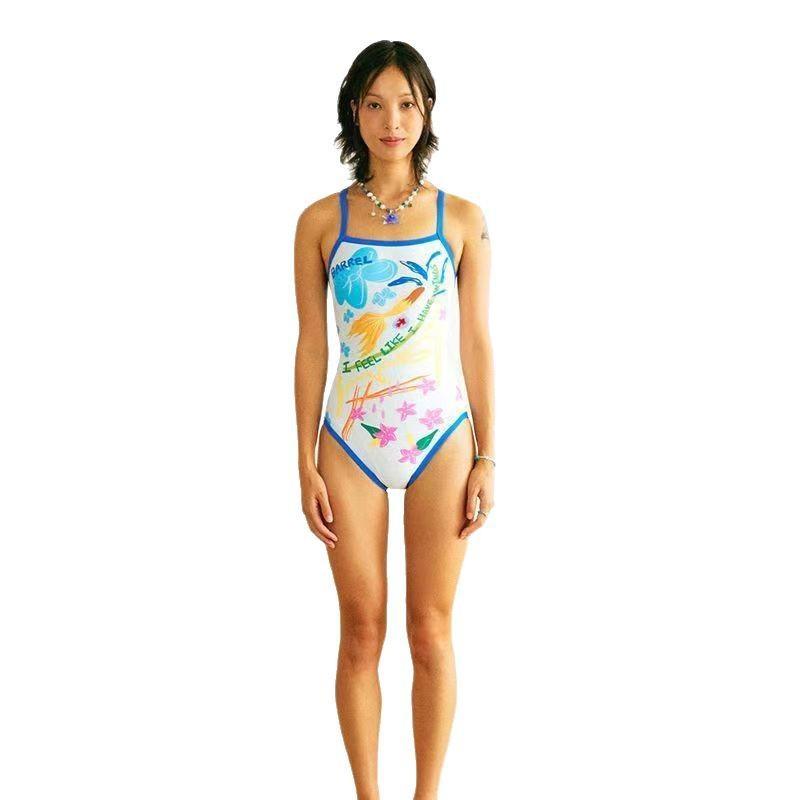 Swimsuit One-piece Triangle Student Less Beginner Speed Training Swimming Pool Swimsuit
