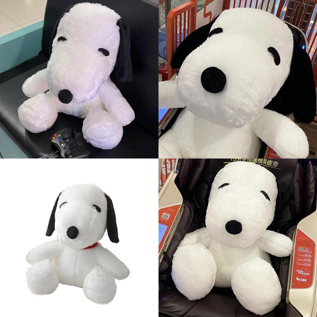 Übergroßes Snoopy Hund Plüschkissen für Bett Perfektes Geschenk für Freundin und Kinder