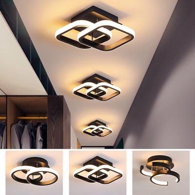 AC85-265V Metall Deckenleuchte Dimmbare Beleuchtung Korridor Flur Eingangsbereich Gangleuchten Acryl Home Indoor Lampe