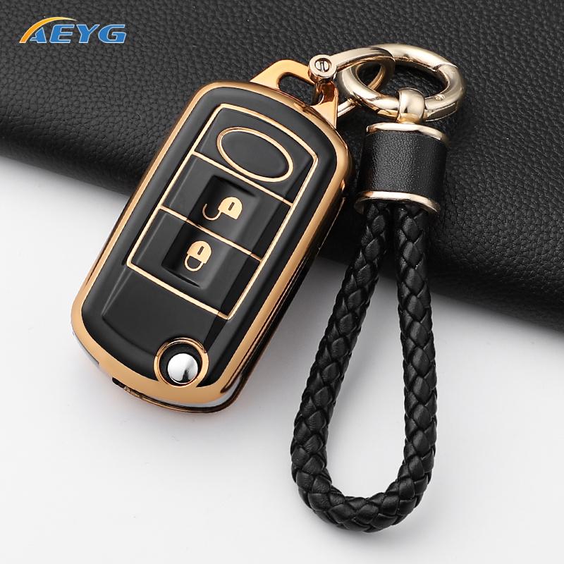 Mode TPU Autosleutelhoes Cover Shell Voor Range Rover Sport Vouge Land Rover Discovery 3 2006 2007 2008 2009 Keyless Accessoires