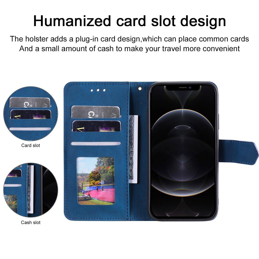 New Flip Leather Wallet Case for Samsung S23 S22 S21 S20 Ultra Plus Note 20 Ultra A13 A53 A14 A54 A15/iPhone 15 14 Plus 13 12 11 Pro Max X XR XS MAX