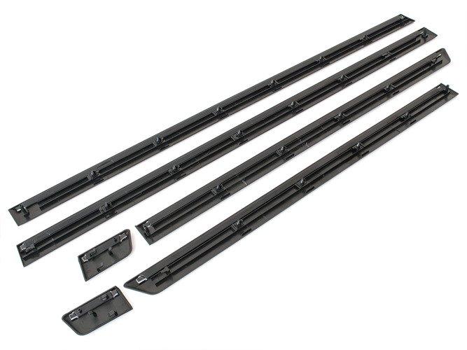 Peugeot 406 99-04 Side Moldings L+R 6 Pcs Set