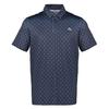 Mens All-Over Print Regular Short-Sleeved Polo Shirt