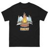 Fire Pit Mountain Ski Resort Town T-Shirt