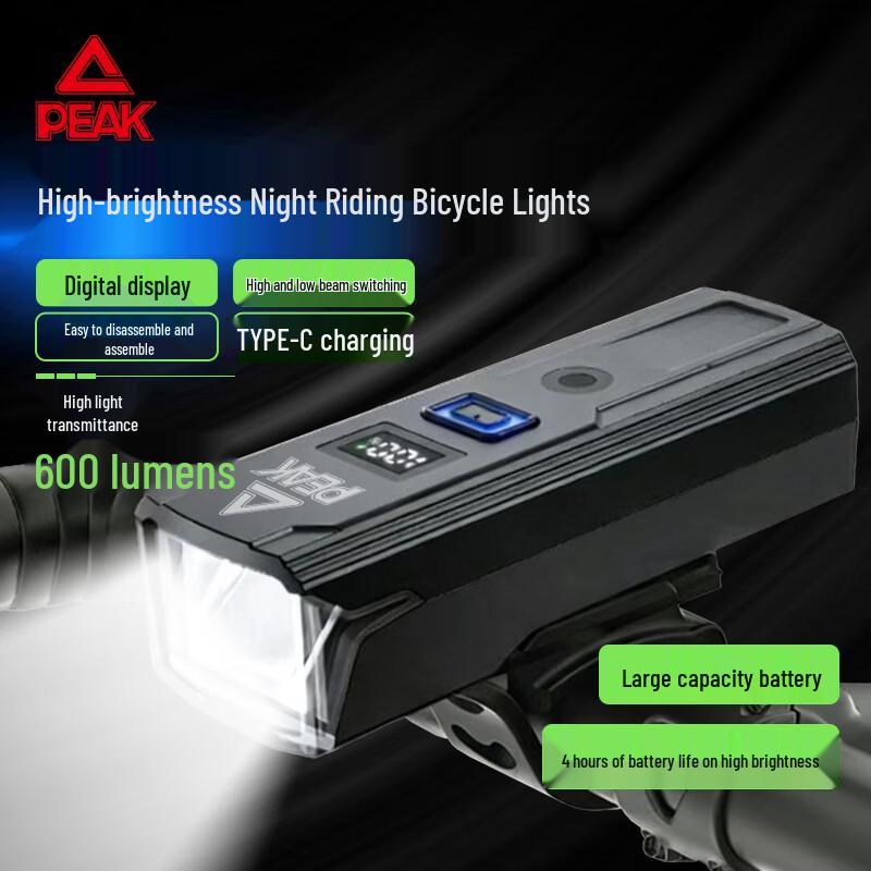 Smart Sensor Rechargeable Bicycle Headlight