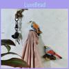 Bird Wall Hook Entryway Decor With Durable Resin Design Great For Organizing