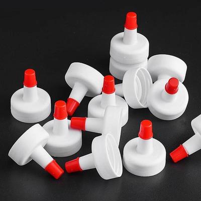 Supply Mineral Water Bottle Cap Plastic Bottle Tip Cap Pure Water Beverage Bottle Long Tip Cap Rinse Transfer Replacement Cap