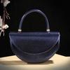 Valentine's Day Gift,Small Simple Design Square Evening Bag, Diamond Studs Clutch Bag, Suitable for Parties and Weddings