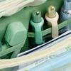 DIY Transparent Pen Bag 5 Grid Stationery Box Transparent Pencil Case  Office School Supplies