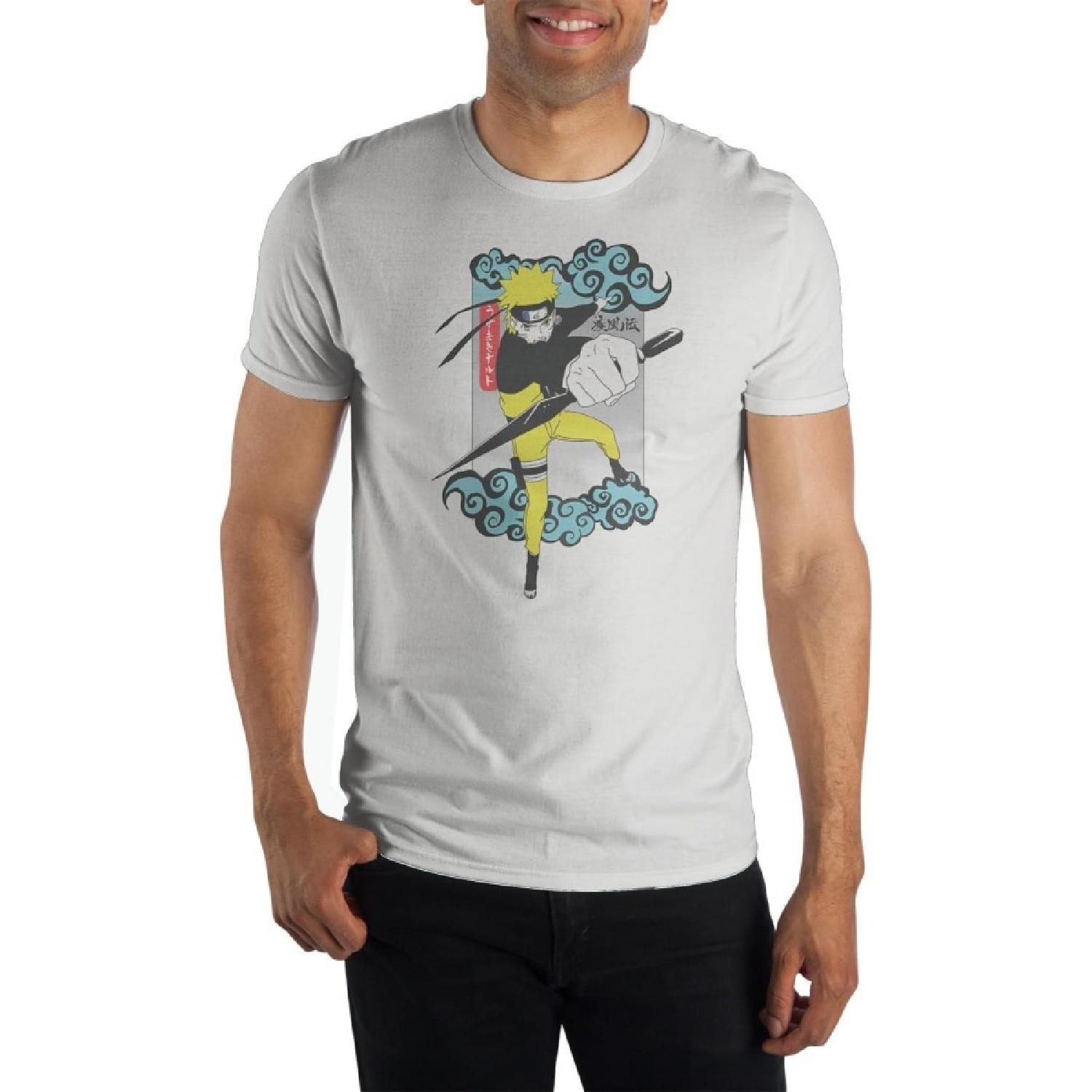 

Naruto Kunai Action White T-Shirt XXXXXL білий