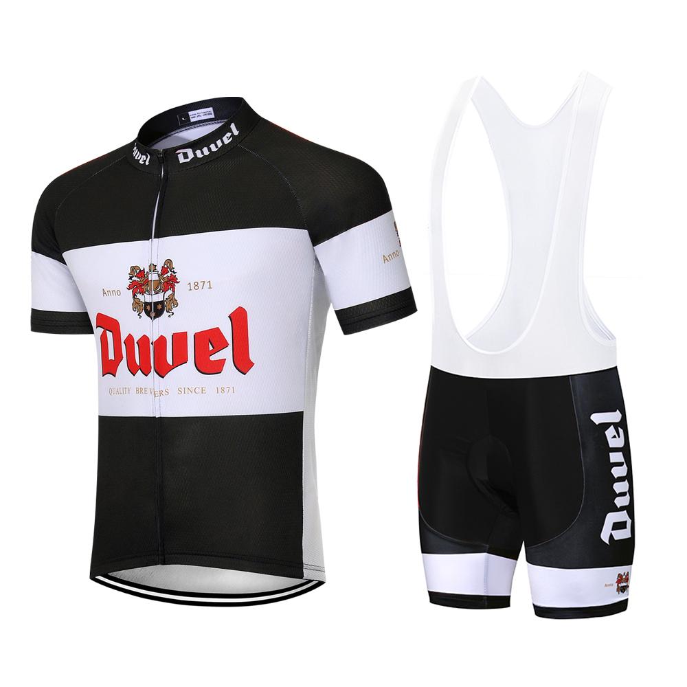 2026 Duvel Riteņbraukšanas Džersija Komplekts Retro