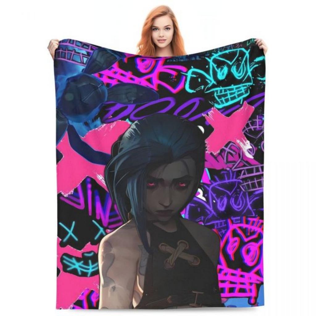 Arcane Blanket 3DPrint Soft Rug Winter Warm Plush Soft Fluffy Blanket With Weight for Sofa Home Decoration Gift for Your Friends