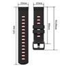 Silicone Bands 22mm For Xiaomi Watch color 2 S3 S2 46mm/42mm S1 Pro S4 Sport Mi Watch Bracelet For SUUNTO RACE 2/S Replace Strap