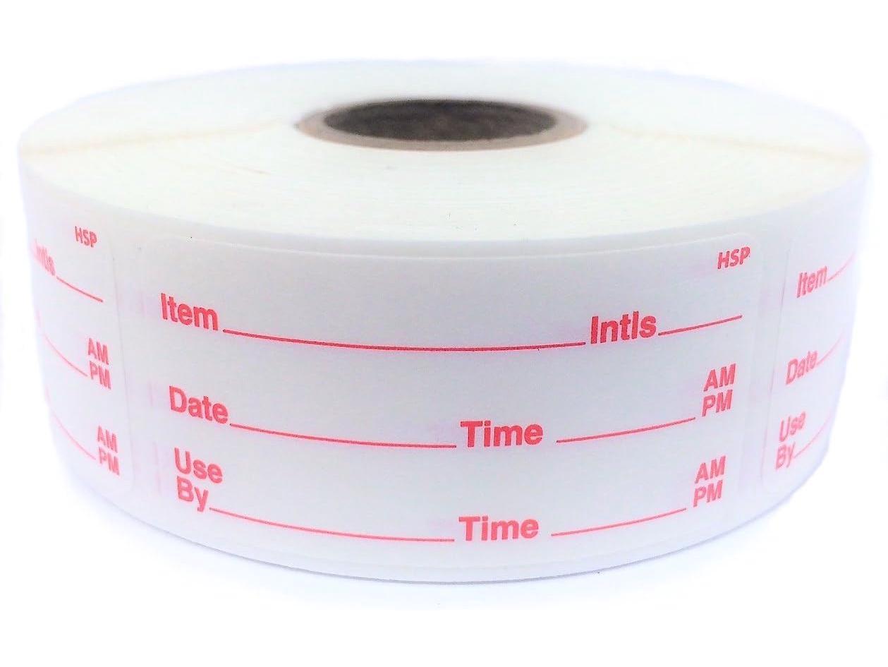 

Waterproof Freezer Labels for Food Storage Containers & Jars