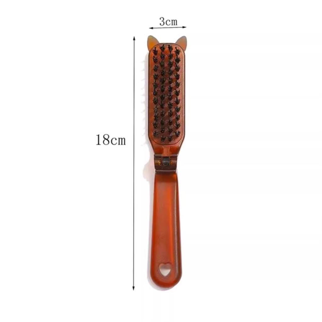 Curly HairFluffy Three-row Comb Hair CombEvening Makeup UpdoPointed Tail Comb