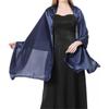 Fashion Soft Chiffon Women Chiffon Shawl Wraps Lightweight Elegant Wedding Party Shawl Long Evening Shawl Lady