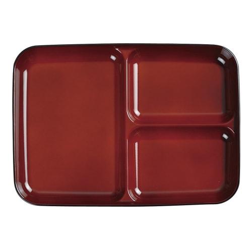 

Red-colored lunch plate (Clean Coat finish) 4512951108422