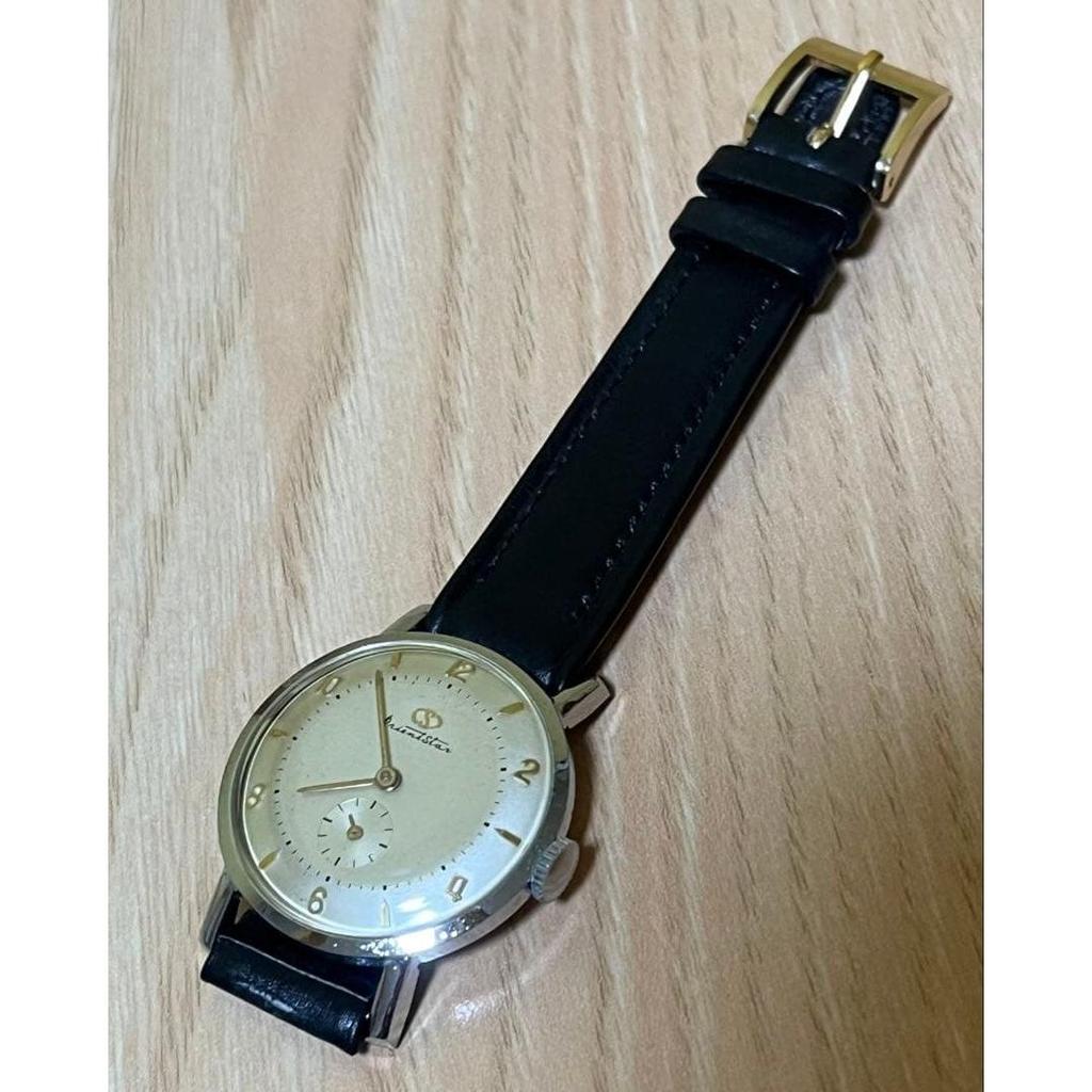 Used [Rare/Early Model] 1950s Orient Star Hand-Wound Small Second Vintage