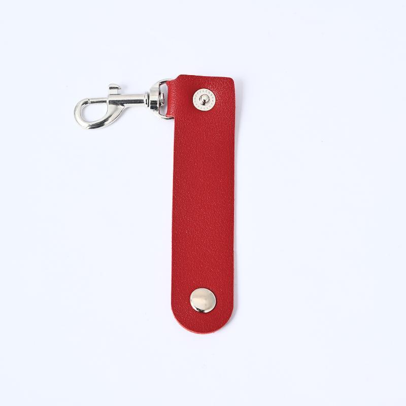 Wear Resistant PU Leather Keychain Anti-Lost Simple Fashion Premium Car Key Strap for Men Women Daily Use