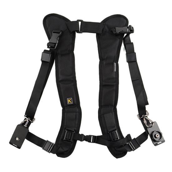 Double Dual Shoulder Strap Quick Release Camera Neck for Digital SLR DSLR Camera