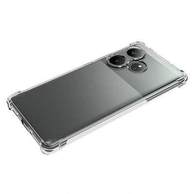 For Realme GT 6T 5G/GT 6 5G TPU Phone Case Non-Slip Transparent Mobile Phone Cover