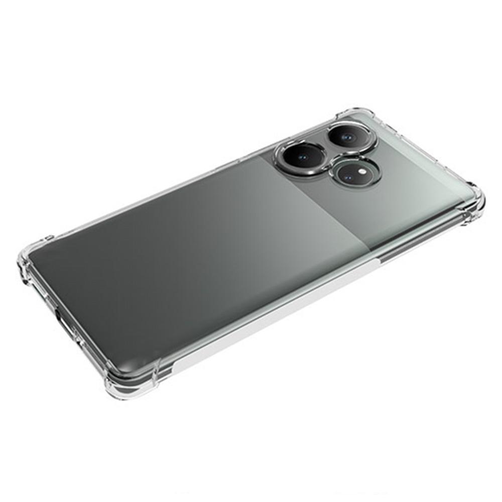 

For Realme GT 6T 5G/GT 6 5G TPU Phone Case Non-Slip Transparent Mobile Phone Cover A