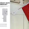 Angle Flagpole Base Cast Iron Wall Mounting Windsock Pole Bracket Aluminum Bracket Flag Pole Holder
