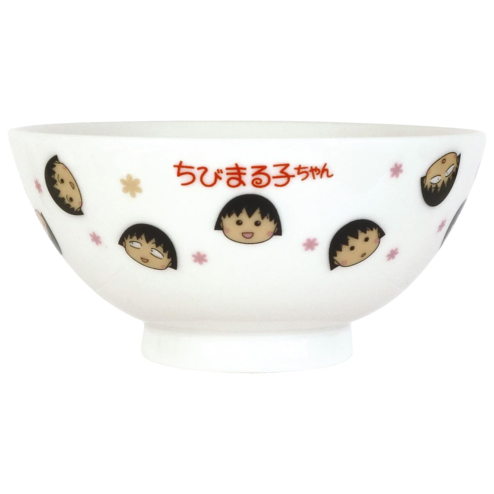 

Rice Microwave and Dishwasher Flyer Character Made in 127157 Chibi Maruko-chan Bowl, 11cm, Safe, Design, Goods, Japan, белый