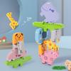 Animal-Themed Wooden Stacking Toy  Balance  Build Tower Game for Children Educational Building