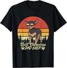 Best Black And Tan Chihuahua Dad Ever Retro Dog Fathers Day T-Shirt Heavyweight Round Neck Man