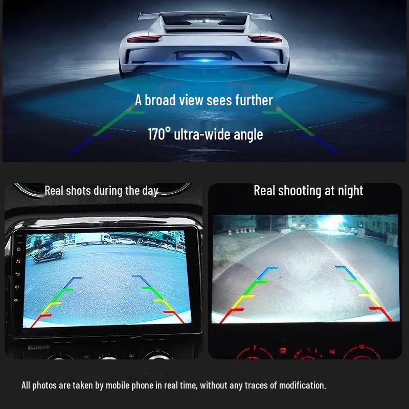 Fisheye HD Starlight Night Vision Camera for DVD Players and Cars