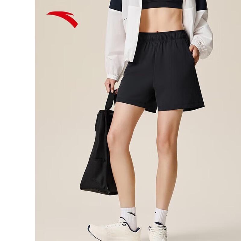 ANTA Women s Ice Silk Breathable Sports Shorts 2XL