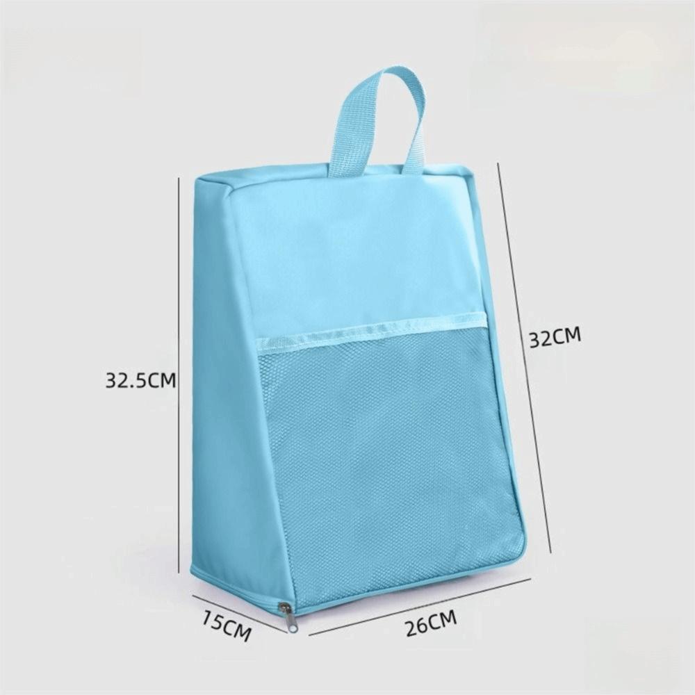 Multifunction Hand-Held Shoe Storage Bag Dustproof Zipper Golf Shoe Bags Clothing Organizer Bags Travel Outdoor