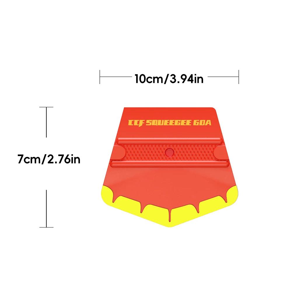 Magnetic Car Vinyl Film Squeegee Dual-Blade Non-Scratch Color Scraper Change Film Tucking Edge Sealing Bubble Removal Tools