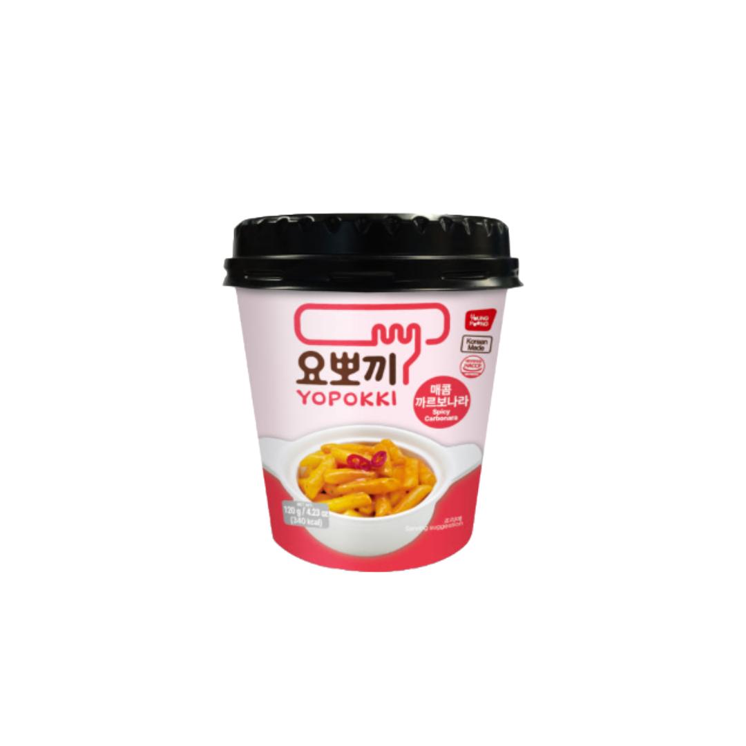

[Знаменитая корейская еда] Ёпокки Токпокки (6 типов), Рабокки (1 Типы) (25 вариантов) #Spicy Carbonara 1cup